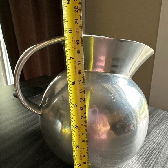 1980s Brass Metal Serving Jug by Tisdale Rwp - Picture 5 of 8